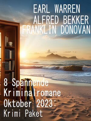 cover image of 8 Spannende Kriminalromane Oktober 2023